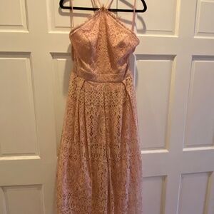 ASOS Pink Lace Cocktail Dress NWT